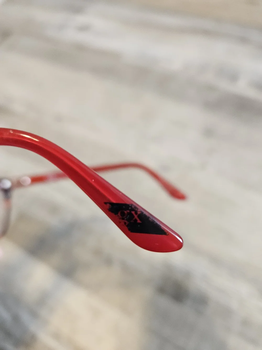 Red Eye Glasses